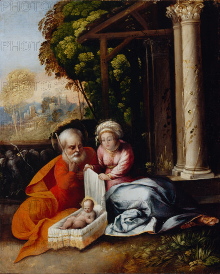 The Holy Family, c1516. Creator: Dosso Dossi.