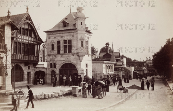 History of the Habitations of Man by Ch. Garnier, Universal Exposition, Paris, 1889. Creator: Unknown.