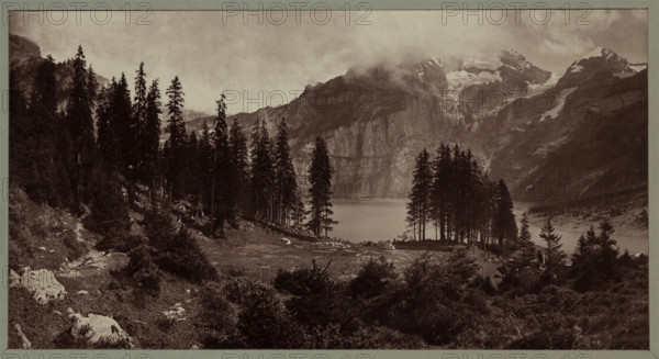 Lac Doeshi, Switzerland, 1868. Creator: Adolphe Braun.