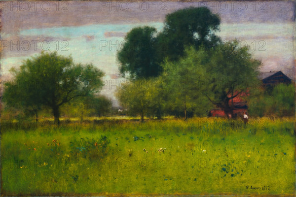 Apple Orchard, 1892. Creator: George Inness.