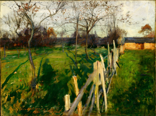 Home Fields, c1885. Creator: John Singer Sargent.
