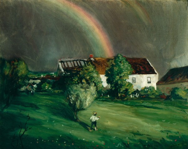 The Rainbow, Normandie, 1902. Creator: Robert Henri.