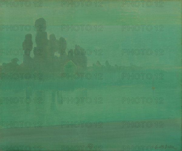 The River Seine, c1905. Creator: Theodore Scott Dabo.