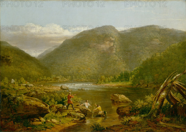 Crow's Nest, 1848. Creator: Worthington Whittredge.