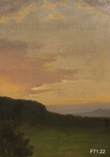 Landscape at Sunset, c1860-1900. Creator: Albert Bierstadt.
