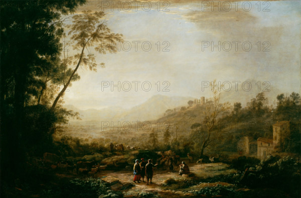 Sunrise, 1631. Creator: Claude Lorrain.