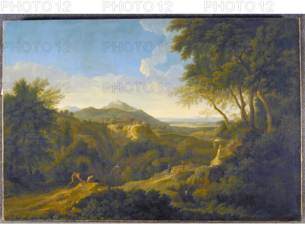 Italian Landscape, between 1640 and 1675. Creator: Gaspard Dughet.