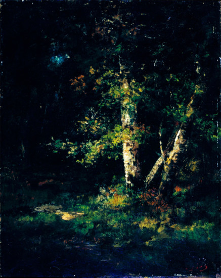 Forest Scene, c1830-1870. Creator: Narcisse Virgile Diaz de la Pena.