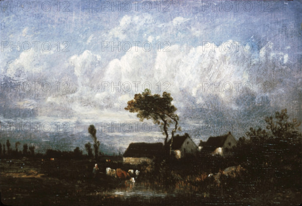 Landscape, c1840-1880. Creator: Jules Dupré.