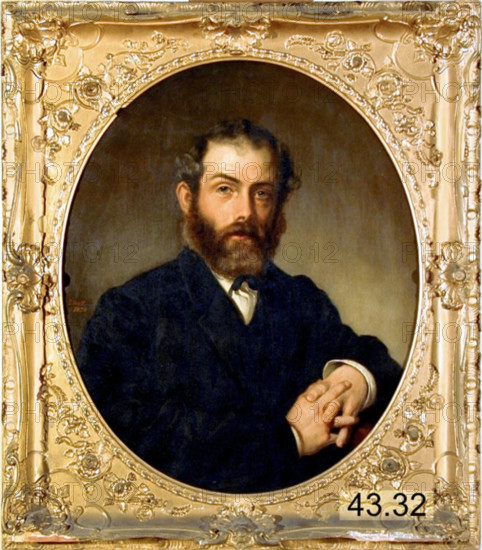 John Frederick Kensett, 1854. Creator: Charles Loring Elliott.