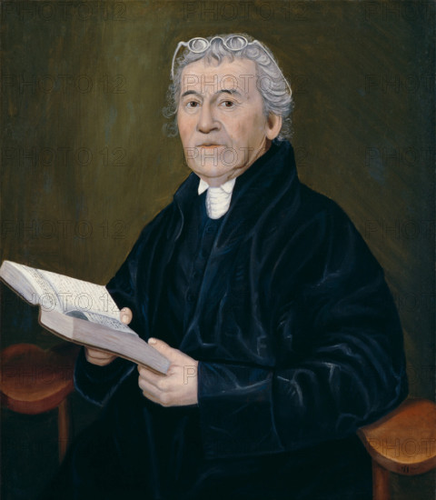 Reverend Ammi Ruhamah Robbins, 1812. Creator: Reuben Moulthrop.