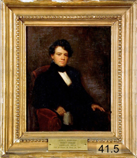 John Church Hamilton, between 1825 and 1830. Creator: Henry Inman.