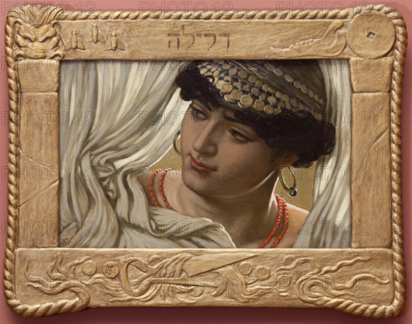 Delilah, 1886. Creator: Elihu Vedder.