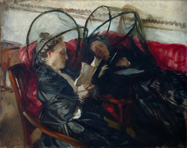 Mosquito Nets, 1908. Creator: John Singer Sargent.