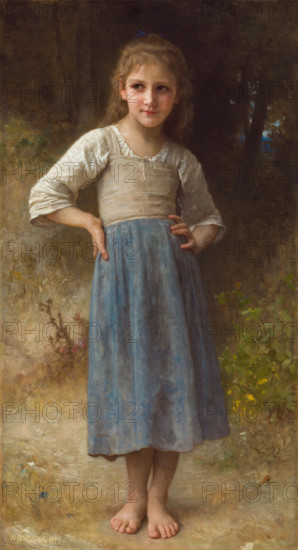 The Mischievous One, 1899. Creator: William-Adolphe Bouguereau.