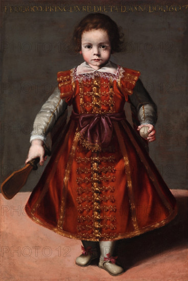 Federico, Prince of Urbino, at the Age of Two Years, 1607. Creator: Alessandro Vitali.