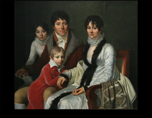 Family Group, 1812. Creator: Louis Andre Gabriel Bouchet.