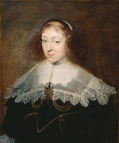 Portrait of a Young Woman, late 1630s. Creator: Unknown.