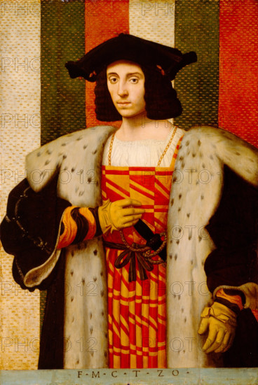 Gentleman of the Trivulzio Family, between 1450 and 1528. Creator: Bernardino de'Conti.