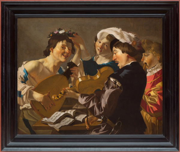 The Concert, c1623. Creator: Dirck van Baburen.