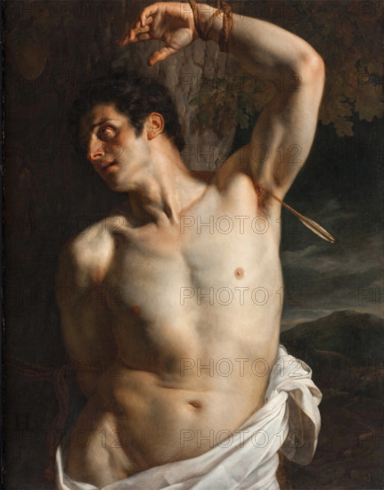 Saint Sebastian, c1820-1850s. Creator: Paul Delaroche.