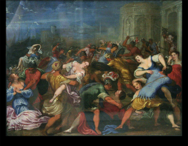 Rape of the Sabine Women, 1622. Creator: Friedrich Christof Steinhammer.