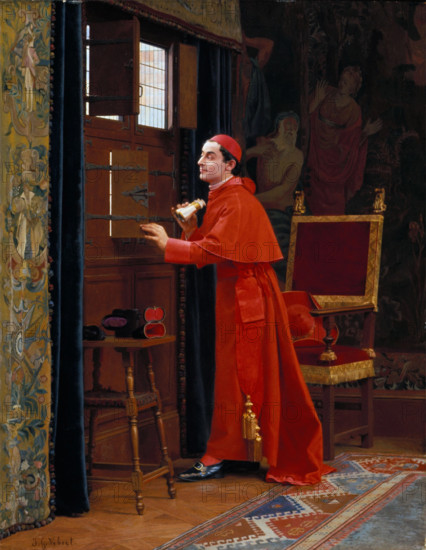 The View, c1860-1900. Creator: Jehan Georges Vibert.