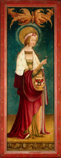 Saint Dorothy, between 1510 and 1530. Creator: Master of the Saint Marein Triptych.