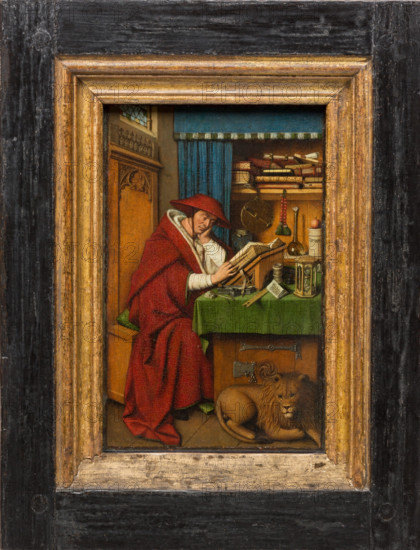 Saint Jerome in His Study, c1435. Creator: Jan van Eyck.