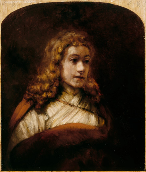 Bust of a Youth, early 1660s. Creator: Circle of Rembrandt van Rijn.
