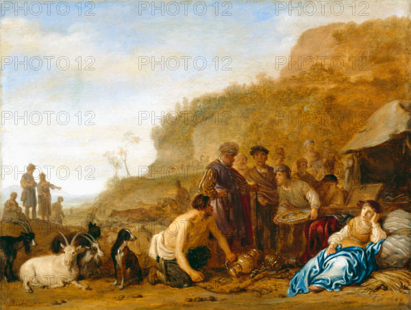 Laban Searching for His Gods, 1647. Creator: Claes Cornelisz. Moeyaert.