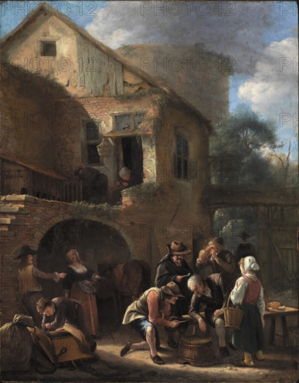 A Party of Peasants, between 1648 and 1650. Creator: Jan Steen.