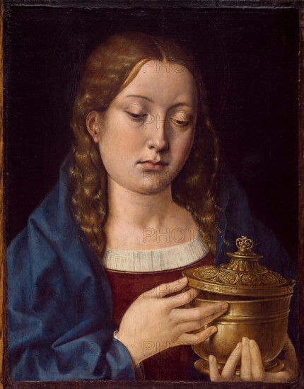 Catherine of Aragon as the Magdalene, between 15th and 16th century. Creator: Michael Sittow.