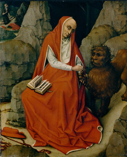 Saint Jerome in the Desert, between 1450 and 1465. Creator: Workshop of Rogier van der Weyden.
