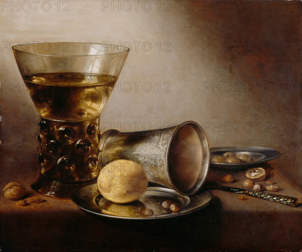Still Life with Roemer, 1644. Creator: Pieter Claesz.