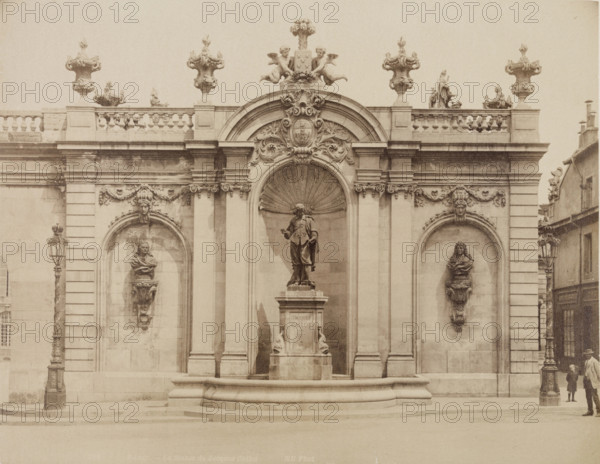 Nancy. La Statue de Jacques Callot, c1877. Creator: Unknown.