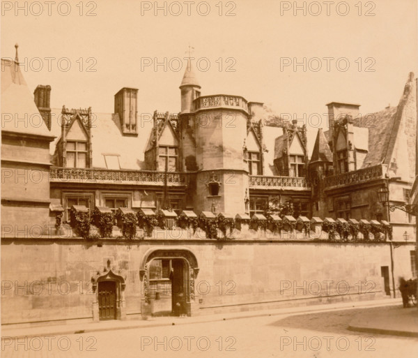 Cluny Museum, Paris, between 1860 and 1870. Creator: Edouard Baldus.