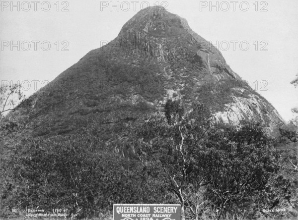 Glasshouse Mountains, Beerwah, 1894. Creator: Unknown.