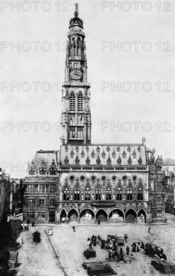 Hotel de Ville, (City Hall),  Paris: France, 1900. Creator: Unknown.