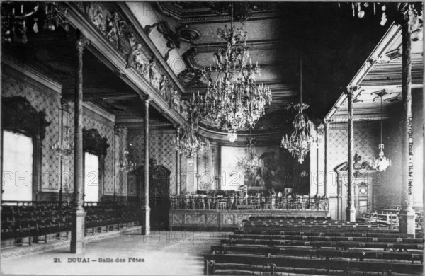 Douai - Salle des Fetes. Creator: Unknown.