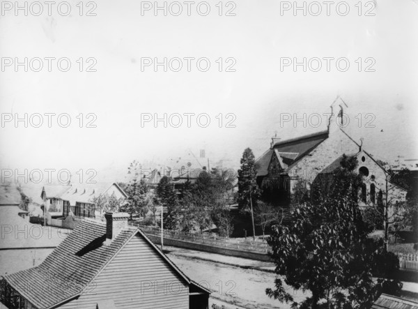 All Saints Church, Wickham Terrace from Dr Bancroft's c1884. Creator: Unknown.