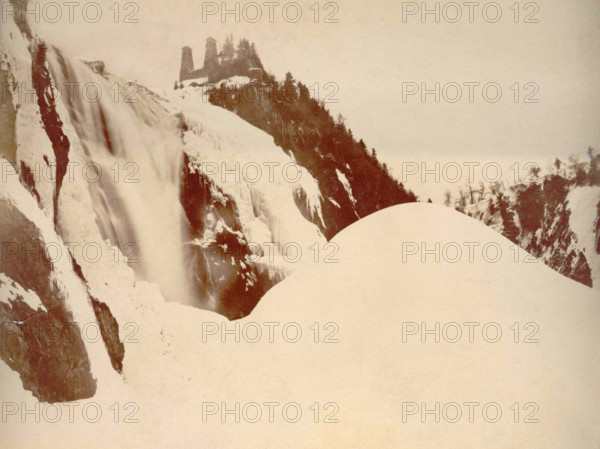 Montmorenci, Indiania - Ice Cone, 1902. Creator: Unknown.