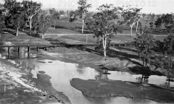 Cressbrook Creek, 1925. Creator: Jack Bain.