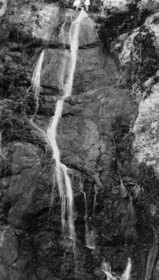 Waterfall, Mount Tamborine, 1925. Creator: Jack Bain.
