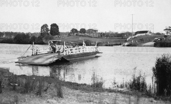 Loganholme Ferry, 1929. Creator: Jack Bain.