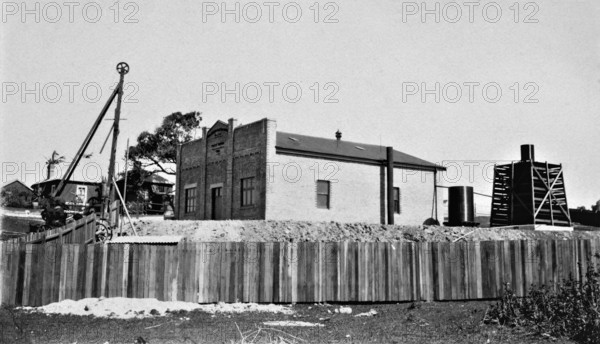 Electricity supply building, Coolangatta, Gold Coast, 1925. Creator: Jack Bain.