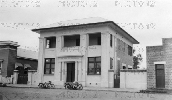 Bank of Australasia, Toogoolawah, Queensland, 1928. Creator: Jack Bain.