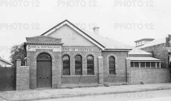 Bank of Australasia, Oakey, Queensland, 1935. Creator: Jack Bain.