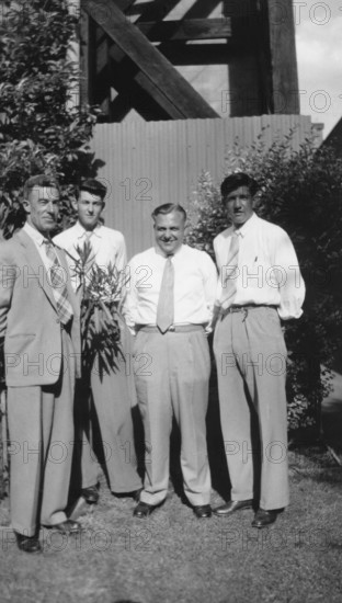 ANZ Bank, Formerly - Bank of Australasia, Warwick, Queensland, 1955. Creator: Jack Bain.