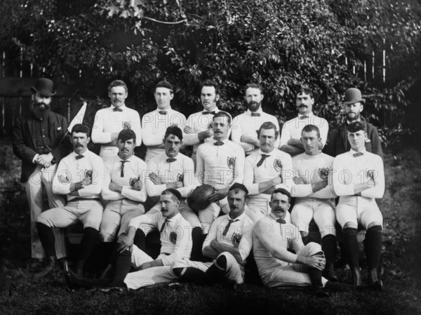 English Rugby Union team, c1900s. Creator: Robert Augustus Henry L'Estrange.